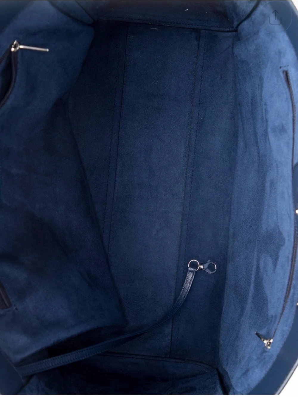 CHANEL spacious navy